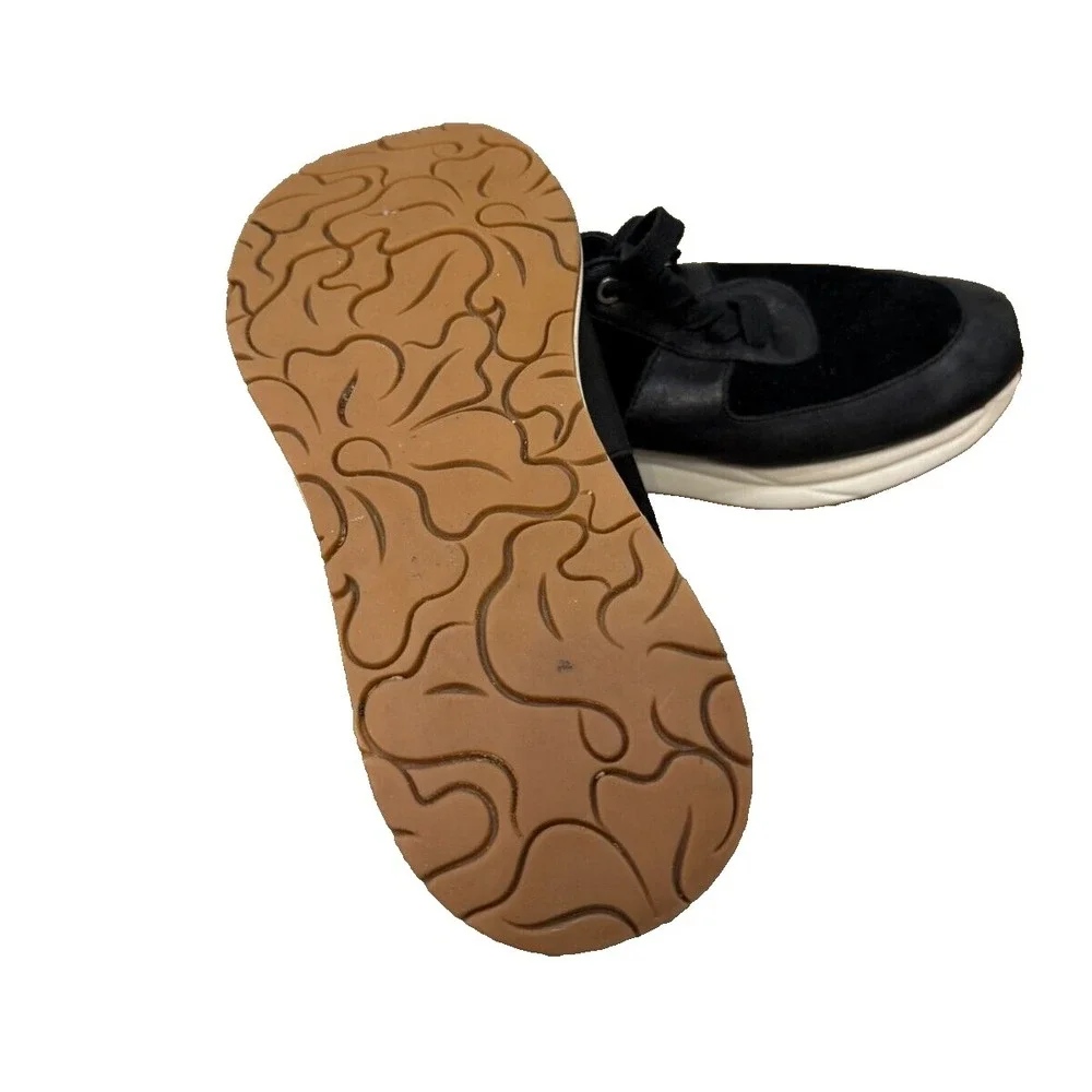 Patricia Nash Women's‎ Milano Sneakers Black Suede/Leather Size 9.5 M